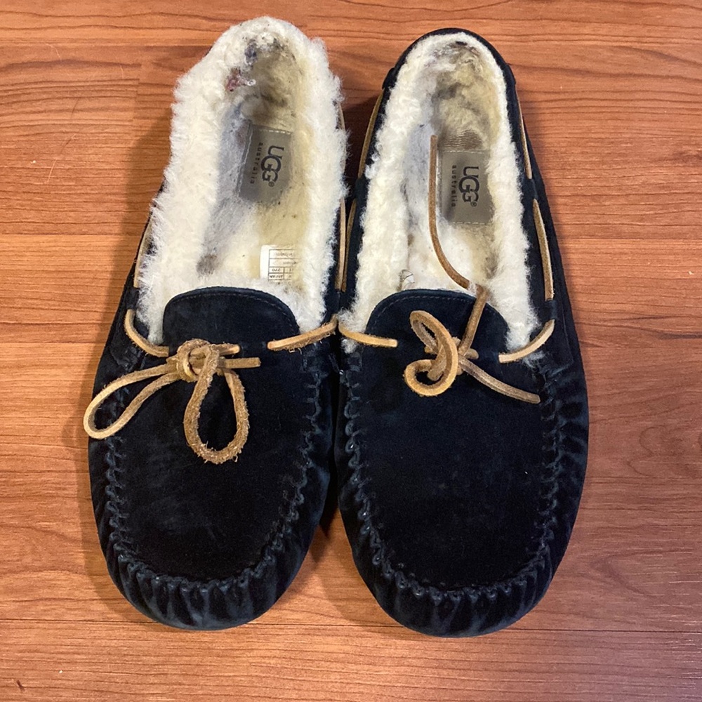 Black Ugg Dakota Slippers